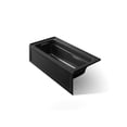 thumbnail image 1 of Kohler 1948-LA-7 66 x 32 in. Archer Alcove Left Bath Drain - Black, 1 of 6