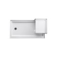 thumbnail image 1 of Kohler Tresham Rectangular Shower Base with Seat, 1 of 5