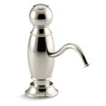 thumbnail image 1 of Kohler K-1994-SN Traditional Soap/Lotion Dispenser - Polished Nickel, 1 of 2