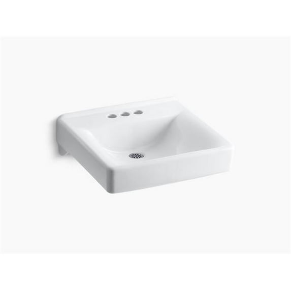 Kohler K-2054-N Soho 18" Wall Mounted Bathroom Sink - White