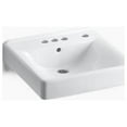 thumbnail image 1 of Kohler K-2054-R Soho 18" Wall Mounted Bathroom Sink - White, 1 of 1