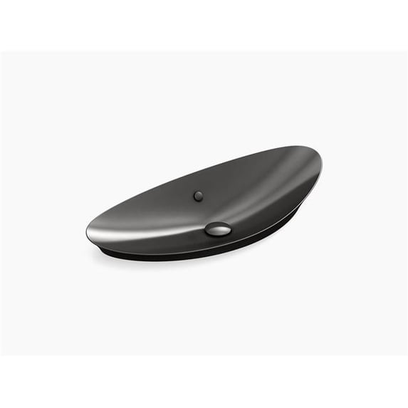 Kohler K-20705 Veil 38-9/16" Trough Vessel Bathroom Sink - Black