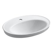 Kohler K-2075-1 Serif 16-7/8" Drop In Bathroom Sink - White