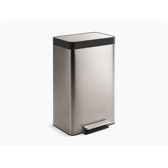 Kohler K-20940-ST 13 gal Stainless Steel Step Trash Can, at Home