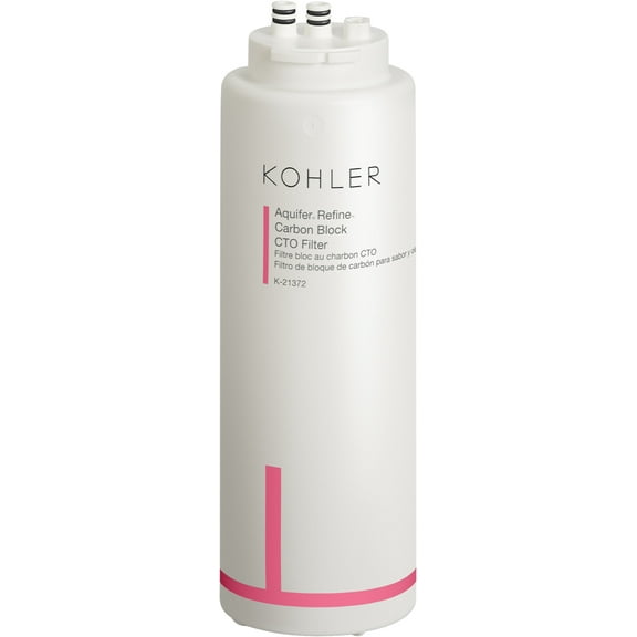 Kohler K-21372 Aquifer Refine Carbon Block Cto Replacement Filter Cartridges