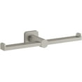 thumbnail image 1 of Kohler K-21897 Parallel Wall Mounted Spring Bar Toilet Paper Holder - Nickel, 1 of 4