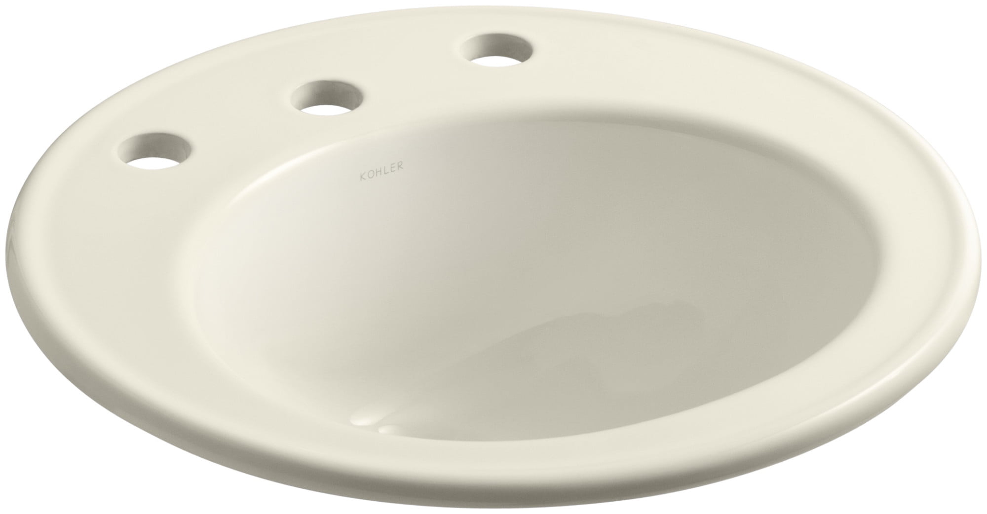 Kohler K22028 Brookline 19" Drop In Bathroom Sink