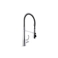 thumbnail image 1 of kohler 22033-cp (r) simplice semiprofessional kitchen sink faucet, polished chrome, 1 of 7