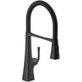 thumbnail image 1 of Kohler K-22061 Graze 1.5 GPM Single Hole Pre-Rinse Kitchen Faucet - Black, 1 of 5