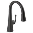 thumbnail image 1 of Kohler K-22063-BL Graze Secondary Pull-Down Kitchen Faucet, Matte Black, 1 of 4