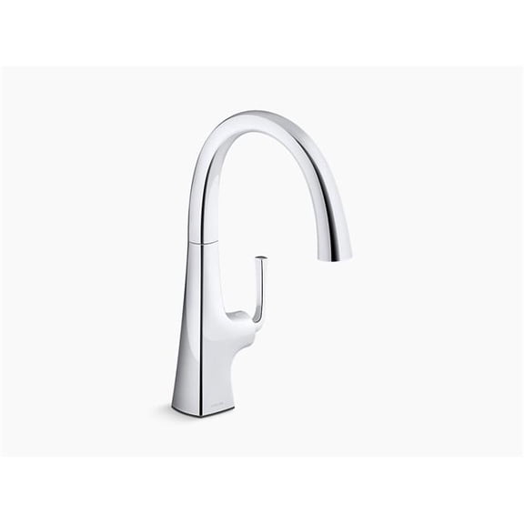 Open Box Kohler K-22065 Graze 1.5 GPM Single Hole Bar Faucet - Chrome