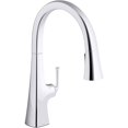 thumbnail image 1 of KOHLER K-22068 Graze Touchless pull-down kitchen sink faucet with three-function sprayhead, 1 of 4