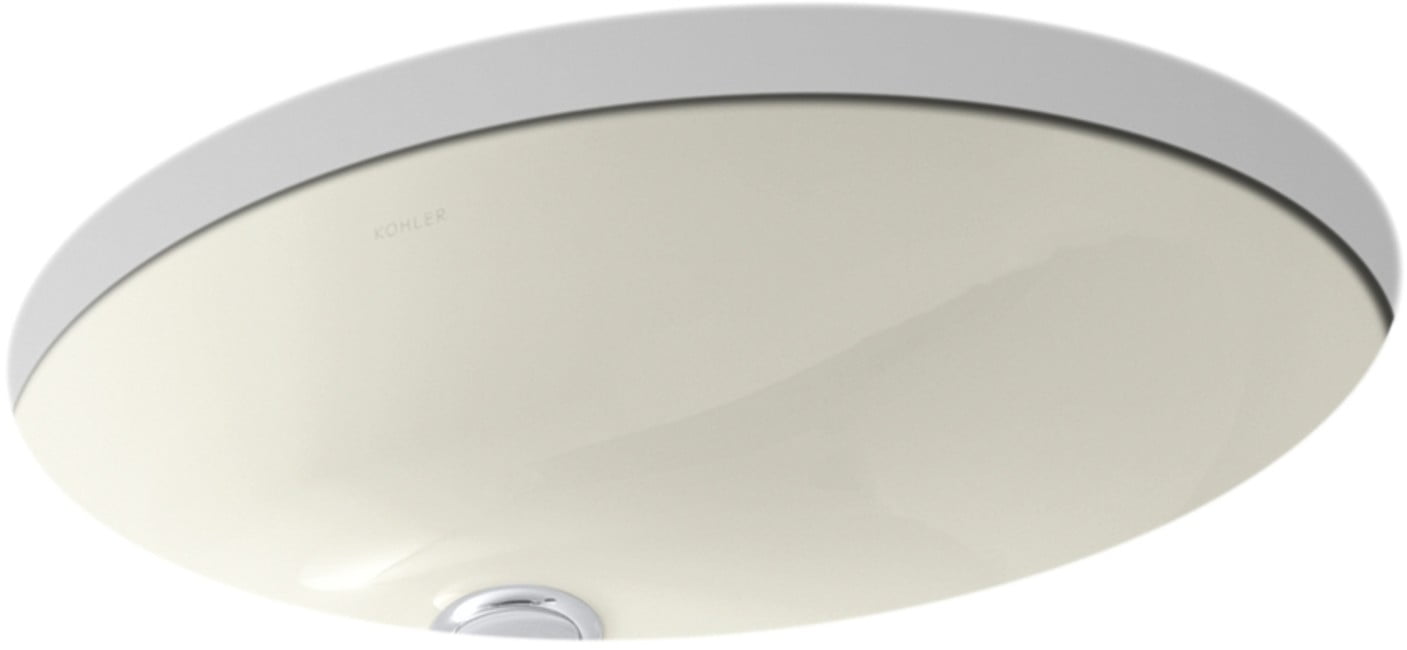 Kohler K2210 Caxton 191/4" Undermount Bathroom Sink Off White