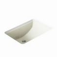 thumbnail image 1 of Kohler 2214-G-96 25 in. Enameled Cast Iron Vanity Top with Integrated Round Sink & 8 CC - Biscuit, 1 of 4