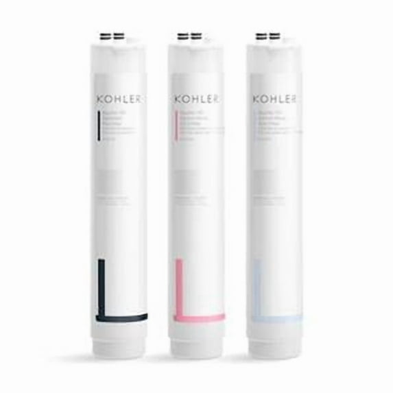 Kohler 22159-NA Reverse Osmosis Replacement Filter - Pack of 3