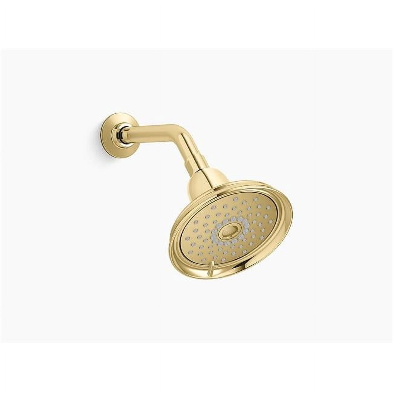 Kohler Bancroft Duschkopf – 3 Sprühfunktionen, Gebürstetes Nickel