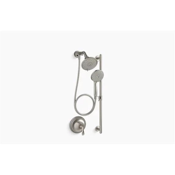 Kohler K-22180 Forte Pressure Balanced Shower System - Nickel