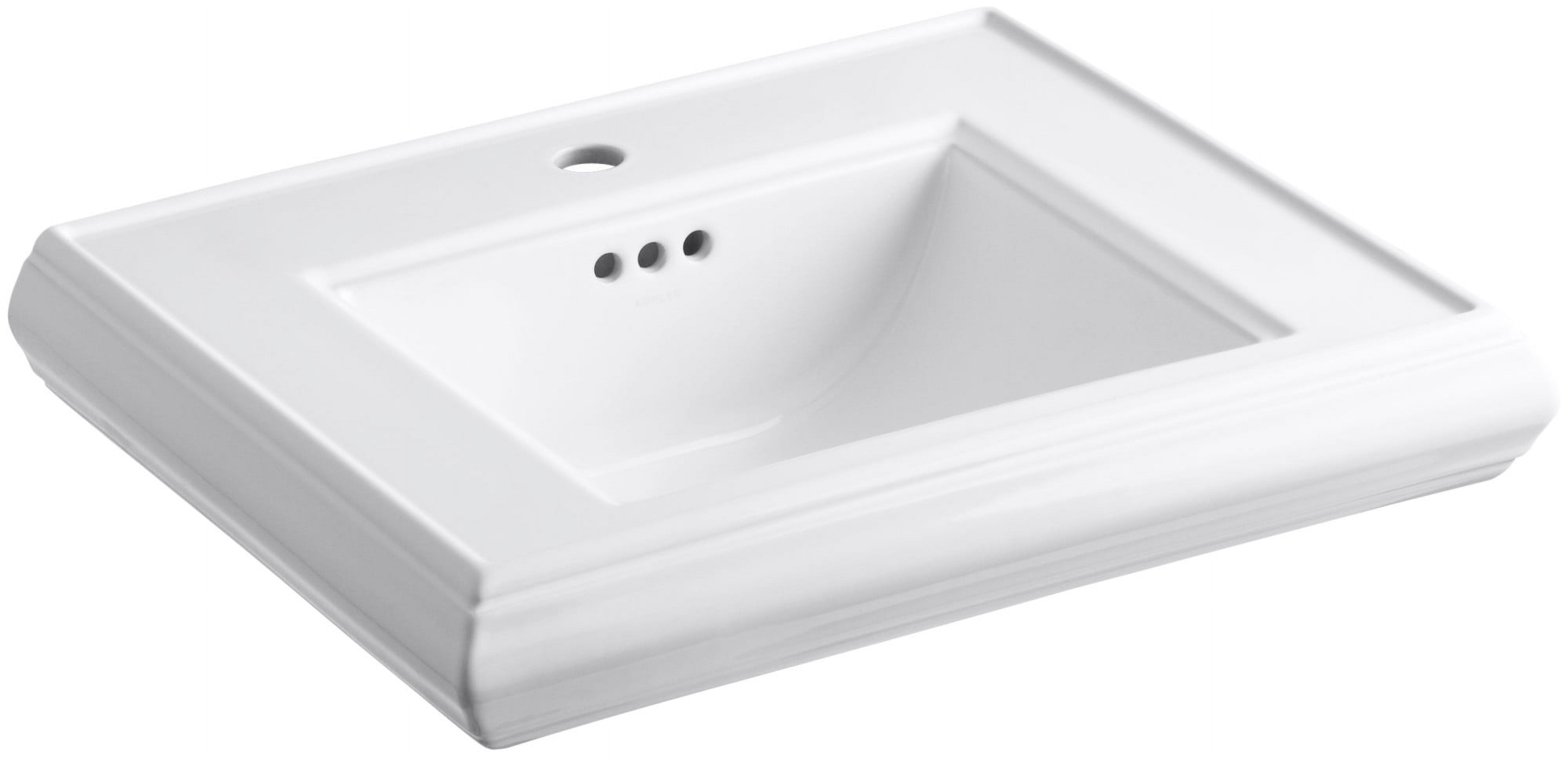 Kohler K22391 Memoirs Classic 24" Fireclay Pedestal Bathroom Sink
