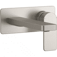 thumbnail image 1 of Kohler 22567-4-BN Vibrant Brushed Nickel Parallel Wall-Mount Single-Handle Bathroom Sink Faucet, 1 of 1