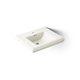 thumbnail image 1 of Kohler 2259-1-96 27 in. Memoirs Pedestal Console Table Bathroom Sink Basin with Single Faucet Hole Drilling - Biscuit, 1 of 1