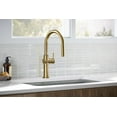 thumbnail image 1 of Kohler 22974-2MB Crue Touchless Pull Down Kitchen Sink Faucet, 3-Spray Sprayhead with Touchless Activation, Vibrant Brushed Moderne Brass, 1 of 1