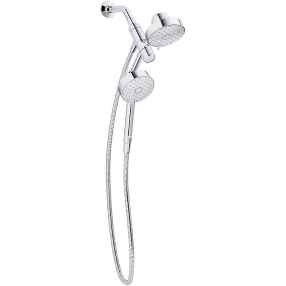 Kohler 23218-G-CP 2-In-1 Multifunction 1.75 GPM Shower Combo Kit - Polished Chrome