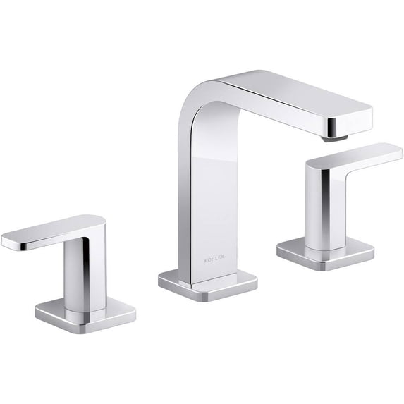 Kohler K-23484-4 Parallel 1.2 GPM Widespread Bathroom Faucet - Chrome