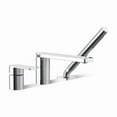 thumbnail image 1 of Kohler 23488-4-CP 3 Hole Parallel Deck Mount Bath Faucet with Hand Shower - Polished Chrome, 1 of 2