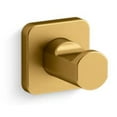 thumbnail image 1 of Kohler K-23529 Parallel Single Robe Hook - Vibrant Brushed Moderne Brass, 1 of 5