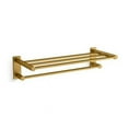 thumbnail image 1 of Kohler K-23530 Parallel 24" Towel Rack - Vibrant Brushed Moderne Brass, 1 of 6