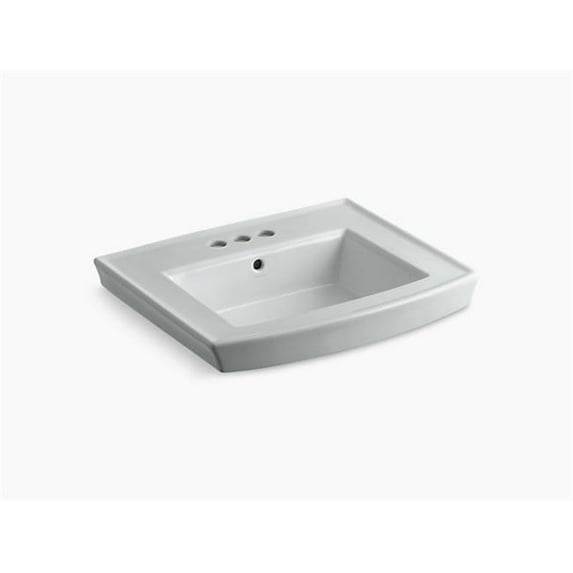 Kohler K-2358-4 Archer 24" Pedestal Bathroom Sink - Grey