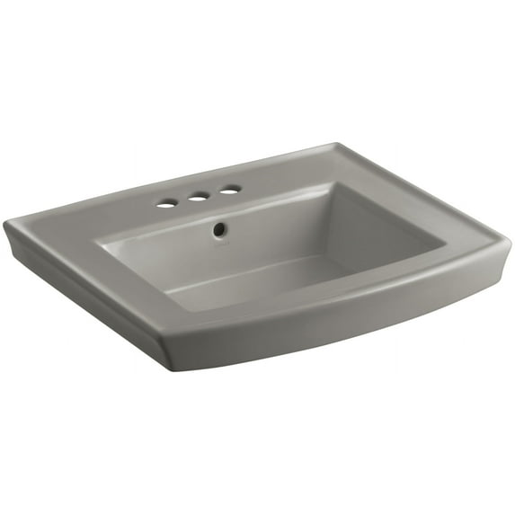 Kohler K-2358-4 Archer 24" Pedestal Bathroom Sink