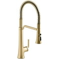 thumbnail image 1 of Kohler K-23765 Tone 1.5 GPM Single Hole Pre-Rinse Pull Down Kitchen Faucet - Vibrant, 1 of 7