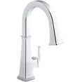 thumbnail image 1 of Kohler K-23830 Riff 1.5 GPM Single Hole Pull Down Kitchen Faucet - Chrome, 1 of 7