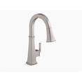 thumbnail image 1 of Kohler K-23830 Riff 1.5 GPM Single Hole Pull Down Kitchen Faucet - Vibrant Stainless, 1 of 7