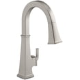 thumbnail image 1 of Kohler K-23832 Riff Touchless Pull-Down Kitchen Sink Faucet - Vibrant Stainless, 1 of 7