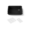 thumbnail image 1 of Kohler 24268-7 34 in. Undermount Single Bowl Farmhouse Kitchen Sink - Black, 1 of 7