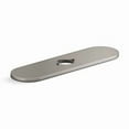 thumbnail image 1 of Kohler 24461-VS Three-Hole Kitchen Faucet Escutcheon - Vibrant Stainless, 1 of 4