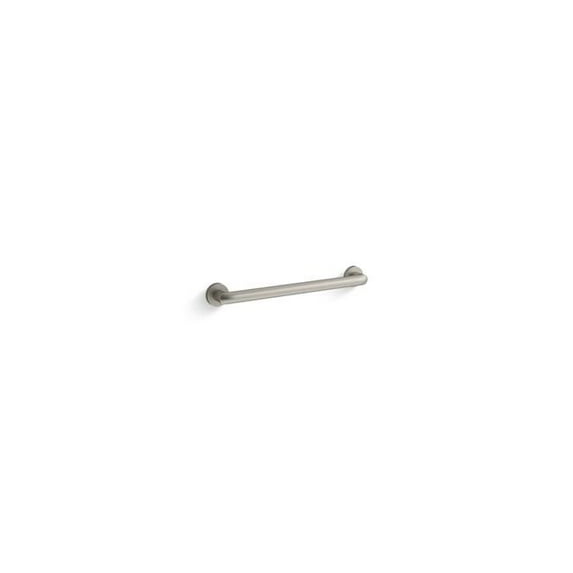 Kohler 24549-BN 18 in. Genuine OEM Grab Bar - Vibrant Brushed Nickel
