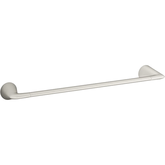 Kohler K-24755 Modern 18" Towel Bar - Nickel