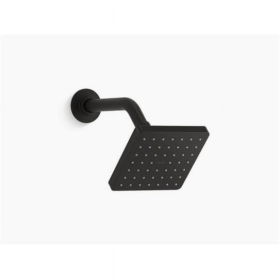 Kohler K-24805-G Parallel 1.75 GPM Single Function Shower Head - Black