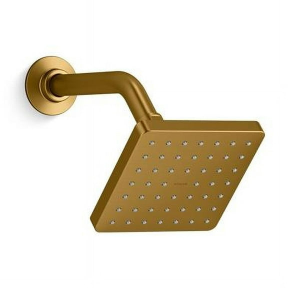 Kohler K-24805 Parallel 2.5 GPM Single Function Shower Head - Vibrant Brushed Moderne