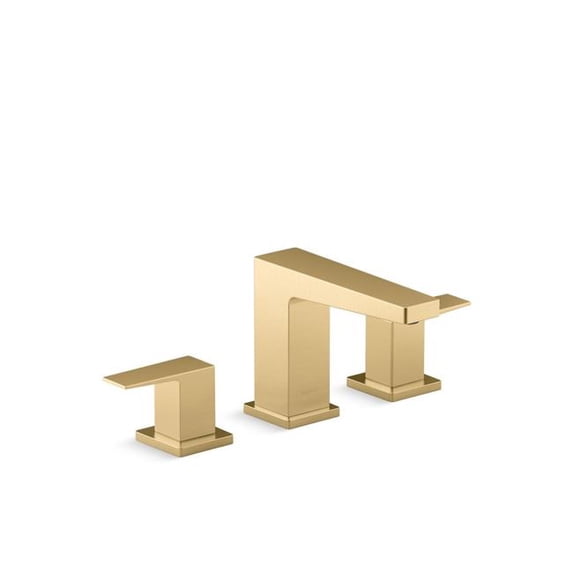 Kohler K-24857-4 Honesty 0.5 GPM Widespread Bathroom Faucet - Vibrant Brushed Moderne