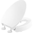 thumbnail image 1 of Kohler K-25875 Hyten Elongated Closed-Front Toilet Seat - White, 1 of 7