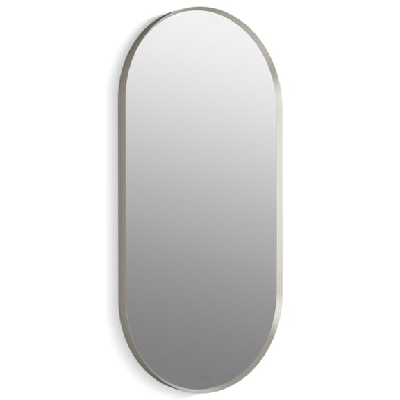 Open Box Kohler K-26051 Essential 40-1/16" X 20-1/16" Oval Flat Framed Wall Mounted Bathroom Mirror