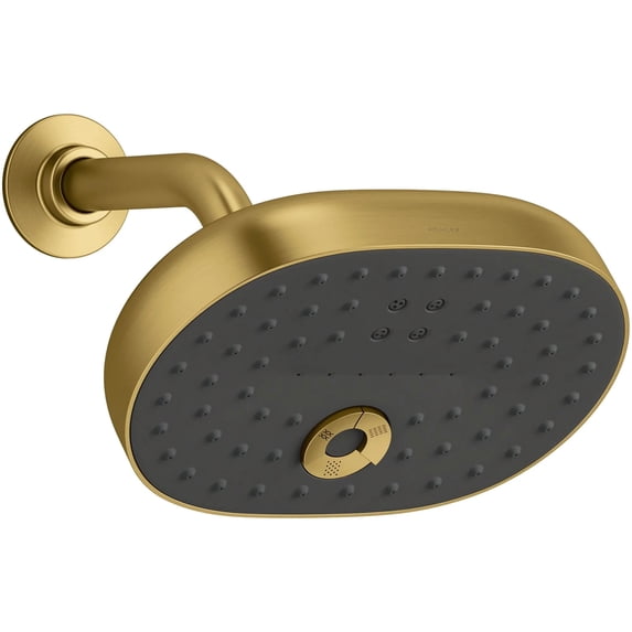 Kohler K-26290 Statement 2.5 GPM Multi Function Shower Head - Vibrant Brushed Moderne