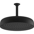 thumbnail image 1 of Kohler K-26291 Statement 2.5 GPM Single Function Rain Shower Head - Black, 1 of 7