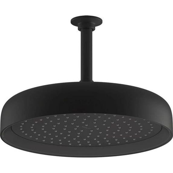Kohler K-26291 Statement 2.5 GPM Single Function Rain Shower Head - Black