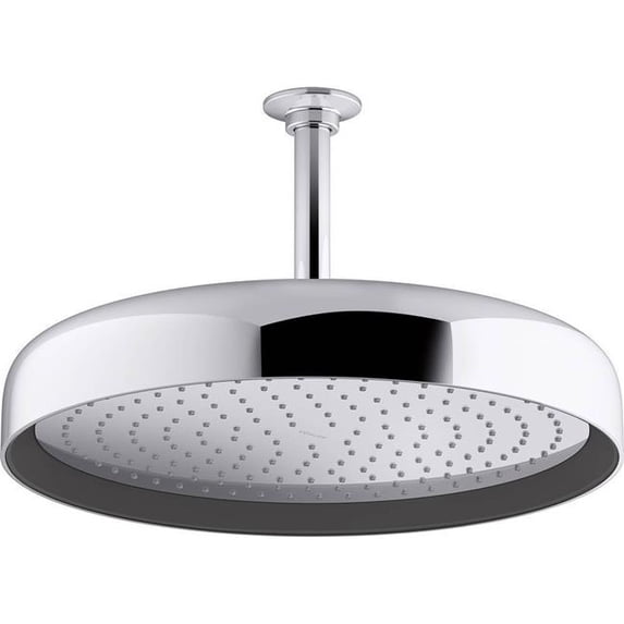 Kohler K-26292 Statement 2.5 GPM Single Function Rain Shower Head - Chrome