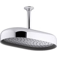 thumbnail image 1 of Kohler 26294-CP 12 in. 1-Function Statement Oval Rainhead with Katalyst Air Induction Technology - Polished Chrome, 1 of 7
